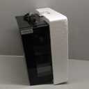 24 Cans Beverage Refrigerator Cooler, Mini Fridge Countertop Drink Cooler for Soda, Canned Beer, Adjustable Digital Temperature Control for Home Dorm Office, Black (0.6 cu.ft)