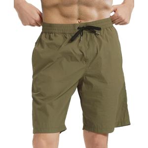 Men's Swim Trunks Quick Dry Bathing Suit Swimming Board Shorts Mesh Lining Beach Swimwear (XXL)