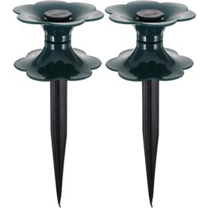 Totority Garden Hose Guide Spike with Watering Pipe Wheel 9.84X3.54X3.54In Heavy Duty Hose Holder for Lawn Garden Irrigation Direction Control Outdoor Use