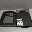 2026 Upgraded 16.5'' XL Portable Toilet for Adults,Tall Camping Toilet with Lid and Convenient Carry Bag, Portable Potty for Camping, Hiking, Car Travel,Truck, RV, Boating, Road Trips, Beach (Gray)