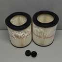 2 Pack - Cartridge Filter for Craftsman 9-17816 17816 Vacuum Filter General Purpose Wet Dry Air Filter Wet Dry Vac fit 5 Gallon and Larger Vacuum Cleaner