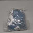 8'' Cute Shark Cat Plush Toy Fried Shrimp Cat Stuffed Animal Plushies Doll,Soft Stuffed Shark Kitten Pillow Christmas Birthday Gifts for Kids Boys Girls (Grey Blue+Dazzling Gold)