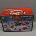 Christmas Race Tracks Toy Sets with 233 Accessories, Tracks Sets Toys Suitable for Child Age 3+,Christmas Theme Race Car Sets Toys Includ Flexible Tracks Electric Train with Lights Gift for Boys&Girls