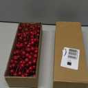 Christmas Tree Decorations, Artificial Red Berry Stems 6.5inch Christmas Berry Picks with Holly Berries for Xmas Winter Holiday Home DIY Ornaments