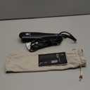 Enhanced Ceramic Hair Straightener Brush by MiroPure, 2-in-1 Ionic Straightening Brush with Anti-Scald Feature, Auto Temperature Lock & Auto-Off Function (Black) (3 Piece Set)