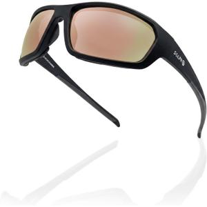 Polarized Motorcycle Riding Glasses UV Protection Foam Padded, Fishing, Golfing, Hiking, Fit Men Women