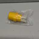 Kanayu 50amp Welder Adapter Compatible with Nema 14-50p Male to 6-50r Female, 50 Amp 4 Prong to 3 Prong Welder Power Adapter, Ev Charger Power Cord (Yellow)