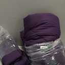 CozyLux Queen Comforter Set Purple - Bed in a Bag Queen Size 7 Pieces, Luxury Soft Bed Set for All Seasons, Bedding Set with Down Alternative Comforter, Sheets, Pillowcases & Shams