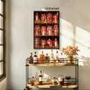 Gooptyinh Guy Buffet The Making of Perfect Martini Poster, Classic Movie Canvas Wall Art, Bartender Martini Alcohol Picture, Funky Cocktail Bar Cart Wall Decor, Film Fans Gift Print 8x12in Unframed