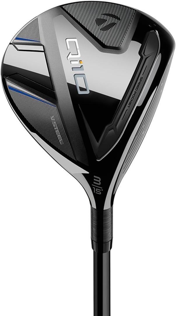 TaylorMade Golf Qi10 Fairway, Left Hand Orientation, Regular Flex, 15 Degrees Loft, Graphite