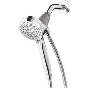 Moen Engage Magnetix Shower Head with Handheld Sprayer, 6 Handheld Shower Head Spray Functions, Chrome Finish, 26100EP