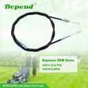 54510-VL0-P02 Lawn Mower Clutch Cable for Honda HRN216K9, HRN216K10, HRN216K11 Parts, Replaces 54510-VL0-P02, 54510VL0P02