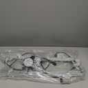 Front Driver Side Power Window Regulator with Motor fit for 2007 2008 2009 2010 2011 2012 2013 Chevy Silverado 1500 2500 3500 HD Avalanche Suburban Tahoe, GMC Sierra Yukon XL, Left, 741-442