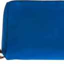 Small Makeup Bag for Purse Portable Waterproof Cosmetic Bag Travel Makeup Pouch for Women (Blue, Square)