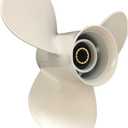 Propeller for Yamaha Outboard 25 30 40 48 50 55 60 HP F30 F40 F50 F60 Boat Motor Engine Parts Aluminum Prop 12 1/4X9-G RH 13 Spline Tooth 3.5 Gearcase with Hub Kit 663-45956-01-00