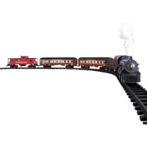 Lionel Pennsylvania Flyer Battery O Gauge Toy Train Set with Remote, Locomotive, Train Cars, & Track with Authentic Train Sounds, Lights, & Water Vapor Smoke Effects for Kids 4+