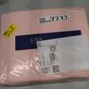 Amazon Basics Lightweight, Breathable Microfiber 4-Piece Bed Sheet Set with 14-Inch Deep Pockets, Full, Blush Pink, Solid