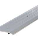 M-D Building Products 11619 Heavy-Duty Aluminum Commercial Threshold - Draft Protection, Easy to Cut and Install (6 in. x 1/2 in. x 36 in.) (Silver)