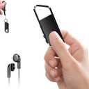 72GB Voice Activated Recorder with Playback - Recording Device with 2000H Long Duration Vioce Recorder for Lectures & Meetings - HD Audio Recorder Supporting MP3/WAV Formats