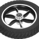 Walker Tire , Polyurethane Low Noise Wheelchair Caster 10in Heavy Duty for Replacement