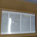 24x10 Steel Return Air Grille, Fits 24"W x 10"H Duct Opening