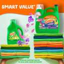 Gain + Odor Defense Liquid Laundry Detergent, Super Fresh Blast Scent, 107 Loads, HE Compatible Washing Soap 