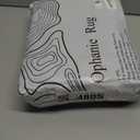 Ophanie Round Rug 6Ft Grey Circle Area Rugs, Fluffy Fuzzy Large Bedroom Carpet 6 foot, Plush Shag Solid indoor Floor Gray Living Room Christmas Circular Aesthetic Decor for Kids Teen Boys Baby,Nursery