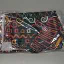 Sunwer Kwanzaa Table Runner Juneteenth African American Heritage Festival Holiday Party Decoration Home Kitchen Island Dining Room Decor 72Inches Long (13" x 72")