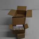 goldenwarm Gold Closet Door Knobs, Passage Door Knobs, Brushed Gold Door knob Without Lock for Hallway, Closet(6 Pack)