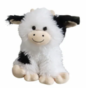 Holiday Home 14" Fluffy Cow Plush
