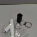 Dishwasher Drain Hose Adapter Kit - With 1/4-inch Quick Connect Fitting for a Water Filter and 7/8-inch Fitting for a Dishwasher  Compatible with ET116-001, D-25QC, DLA-D Dishwashers (1/4-inch)