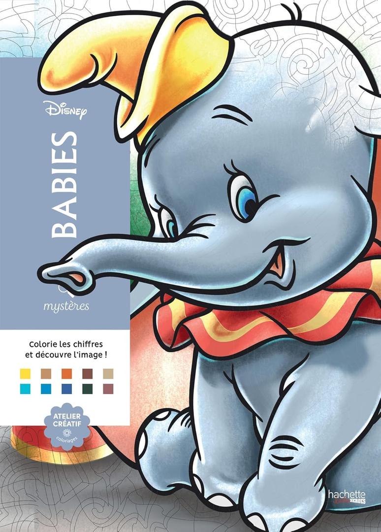Coloriages mystres Disney Babies