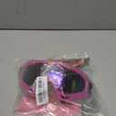 Motorcycle Goggles,2 Pack Dirt Bike ATV Motocross Riding Hiking Protective with 2 Pack Neck Breathable Bandana Mask (Rose Pink/Colorful+mask)