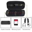 Nayubo Carrying Case for Nintendo Switch 2 2025, Hard Shell Protective Cover Portable Travel Pouch with 12 Game Cartridges Compatible with Switch 2 Console and Accessories (Black)