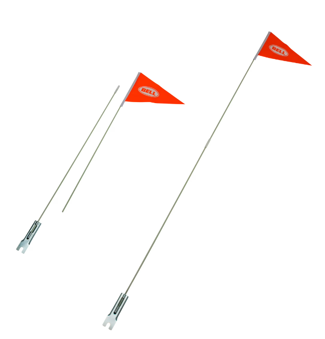 Bell Sports Orange Bicycle Safety Flag 6 Ft Orange Safety Flag