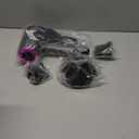 slopehill Professional Ionic Hair Dryer, Powerful 1800W Fast Drying Low Noise Blow Dryer with 2 Concentrator Nozzle 1 Diffuser Attachments for Home Salon Travel (Grey)