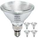 Vinaco PAR38 Halogen Flood Light 80W 120V 1500LM, 3 Pack High Output Halogen PAR38 Dimmable 2800K Warm White with E26 Base, Long Lifespan Outdoor Flood Light Bulbs with CRI100 for Recessed Lighting