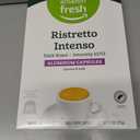  Amazon Fresh Ristretto Intenso Dark Roast Aluminum Capsules, Compatible with Nespresso Original Brewers, Intensity 10/13, 50 Count (5 Packs of 10), BB Date: 04/22/2026
