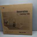 Art3d PVC Ceiling Tiles, 2'x2' Plastic Sheet in White (12-Pack)