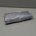 Silicone Dish Drying Mat with Built-in Drain Lip, Dish Drying Mats for Kitchen Counter, Hygienic Ultra Absorbent Dish Drying Pad, Space-Saving Tray Easy to Clean (Grey, L)