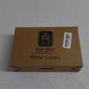 PHF 100% Cotton Waffle Weave Throw Pillow Cover, 22" x 22", No Filling, 2 Pack Elegant Home Decorative Square Throw Pillow Covers for Bed Couch Sofa, White