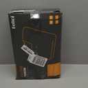 Tefici Electric Heated Blanket Throw, Super Cozy Soft 2-Layer Flannel 50" x 60" Heated Throw with 3 Heating Levels & 4 Hours Auto Off, Machine Washable, ETL&FCC Certified, Home Office Use,Camel