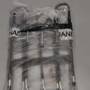 Magic Pants Hangers Space Saving - 2 Pack for Closet Multiple Layers Multifunctional Uses Rack Organizer for Trousers Scarves Slack (2 Pack with 10 Metal Clips)