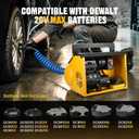 2 Gallon Cordless Air Compressor for DEWALT 20V MAX Battery (Tool Only)