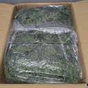 Cedar Christmas Garland with Lights for Mantle - 2 Pack Decorations 9ft Realistic Lighted Faux Pine Garlands for Xmas Home Decoration Indoor Stairs Railing Fireplace Outdoor Pre Lit Garland Door Decor