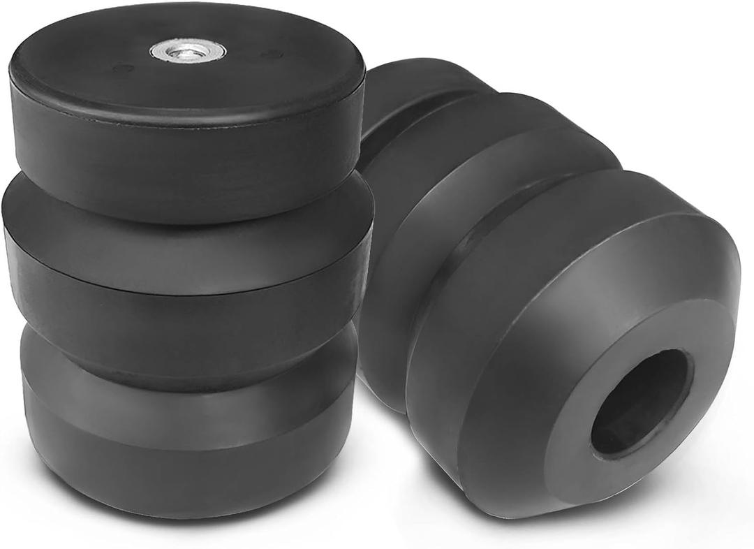 MILLISEC Rear Rubber Helper Bump Stops for 2002-2020 Cadillac Escalade | for 2000-2016 Chevrolet Avalanche 1500/Suburban XL 1500/Tahoe,for 2000-2020 GMC Yukon/Yukon XL 1500,OEM Replaces# GMRYS4