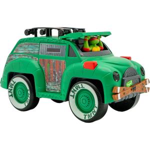 Teenage Mutant Ninja Turtles, Turtle Party Cruiser w/Lights and Sounds, Vintage Styling, Interactive Play, Ages 3+ Teenage Mutant Ninja Turtles, Turtle Party Cruiser w/Lights and Sounds, Vintage Styling, Interactive Play, Ages 3+
