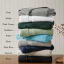Madison Park 800GSM Bath Sheet Towel Oversized 34" x 68" 2 Pack 100% Cotton Bath Towel Set Highly Absorbent Hotel Spa Quality for Bathroom, Natural