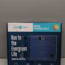 550lb Bathroom Digital Scale for Body Weight with Ultra-Wide Platform and Large LCD Display, Accurate High Precision Scale with Extra-High Capacity (Blue-black)