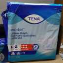 TENA Proskin Incontinence Super Briefs, Adult Diapers, Super Absorbency, Bladder Leaks Control, Large, 56 count